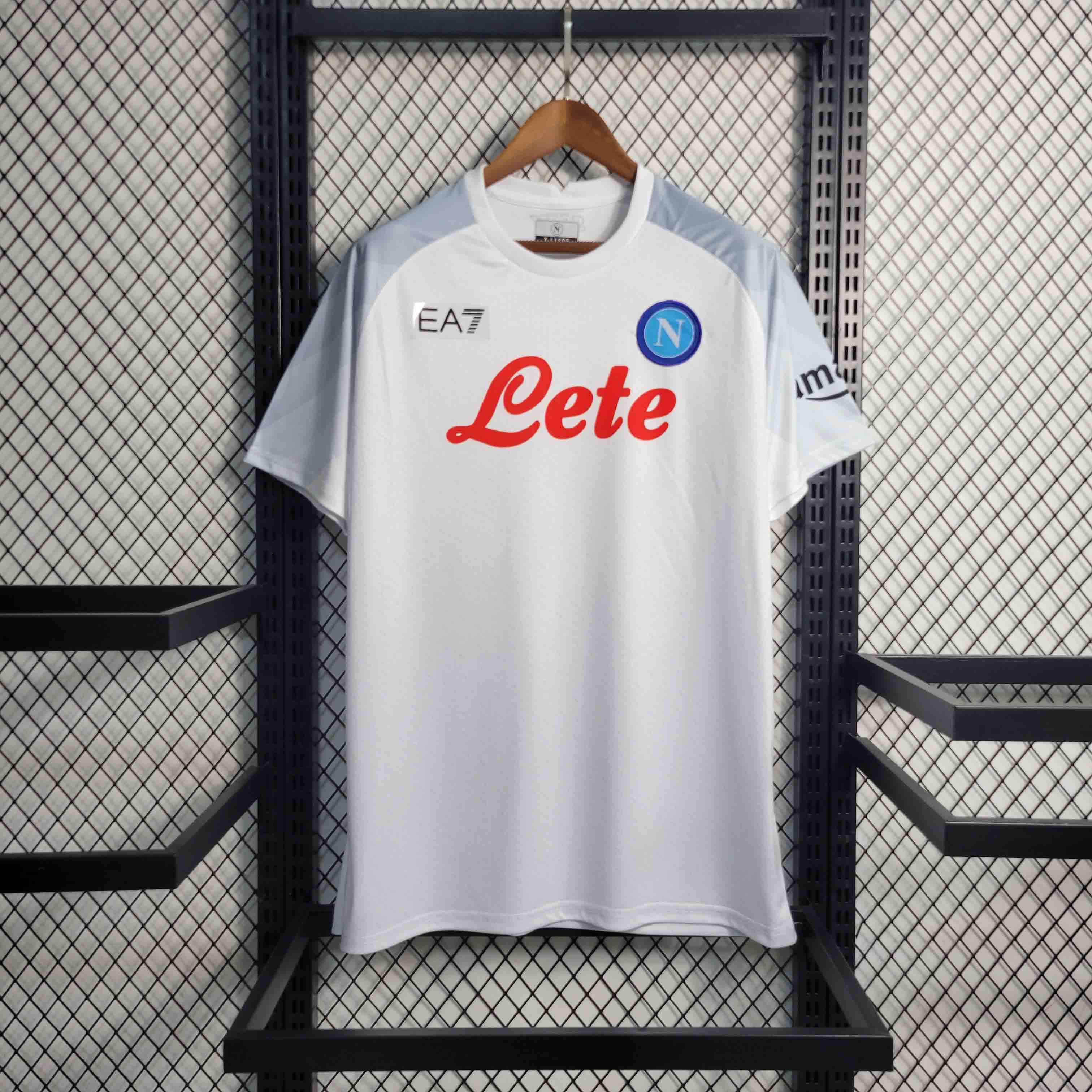 23-24 Napoli White Jersey